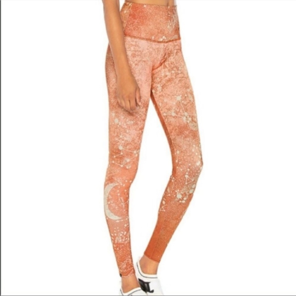 Onzie Flow High Rise Copper Constellation Leggings Women’s Size XS